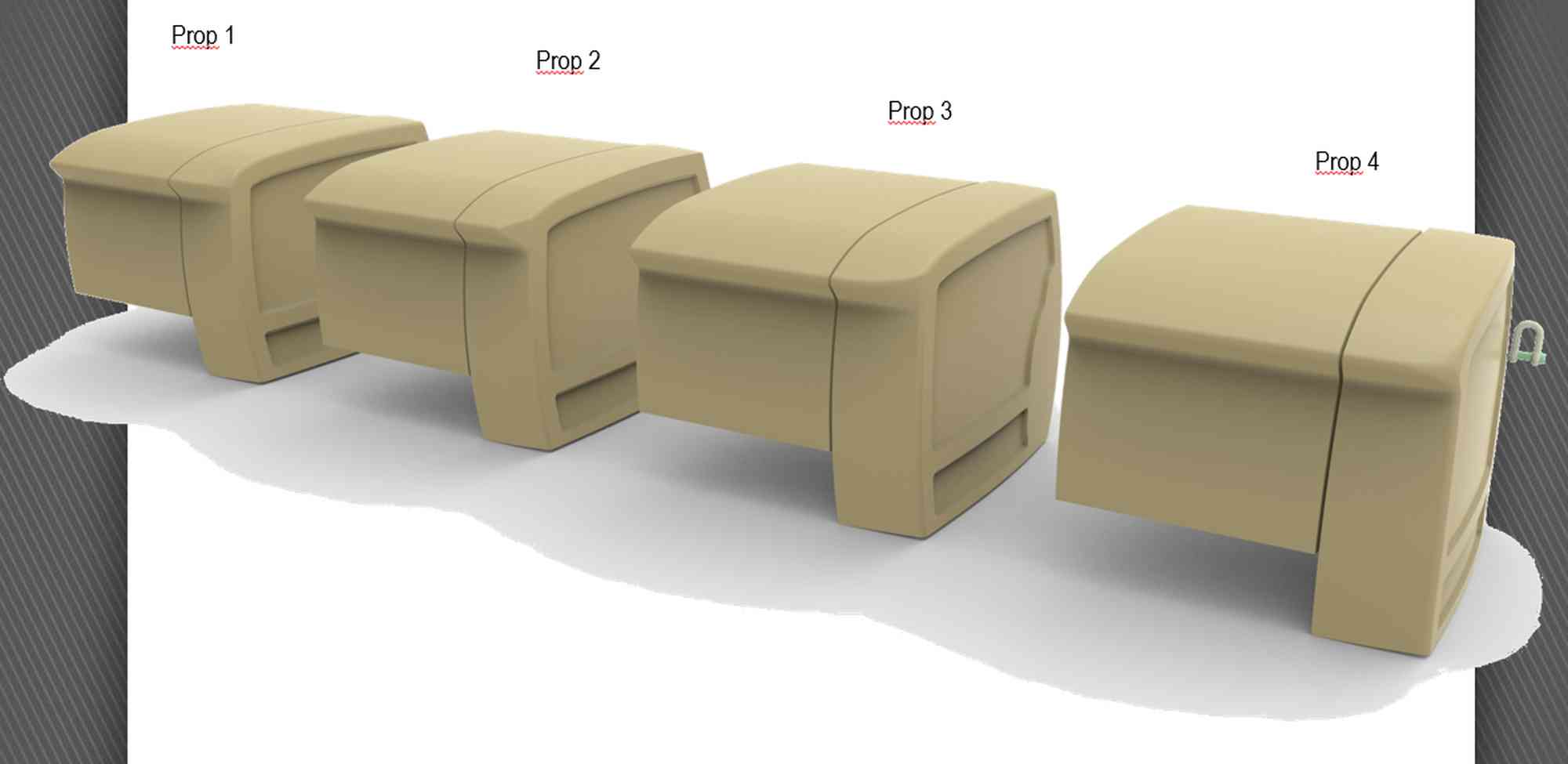 Behuizing voor fluweel textiel machine