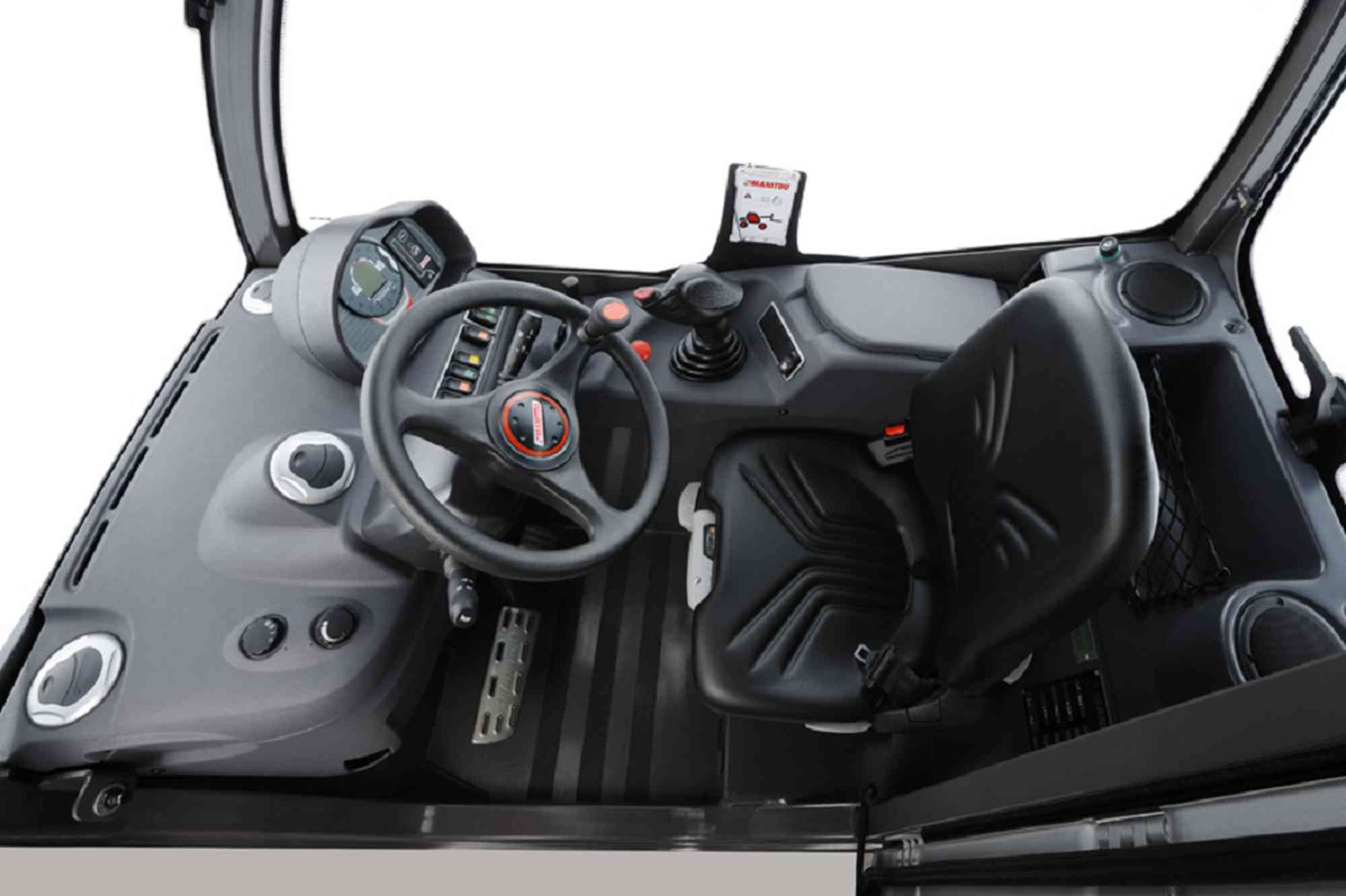 Interior trimming for telehandler