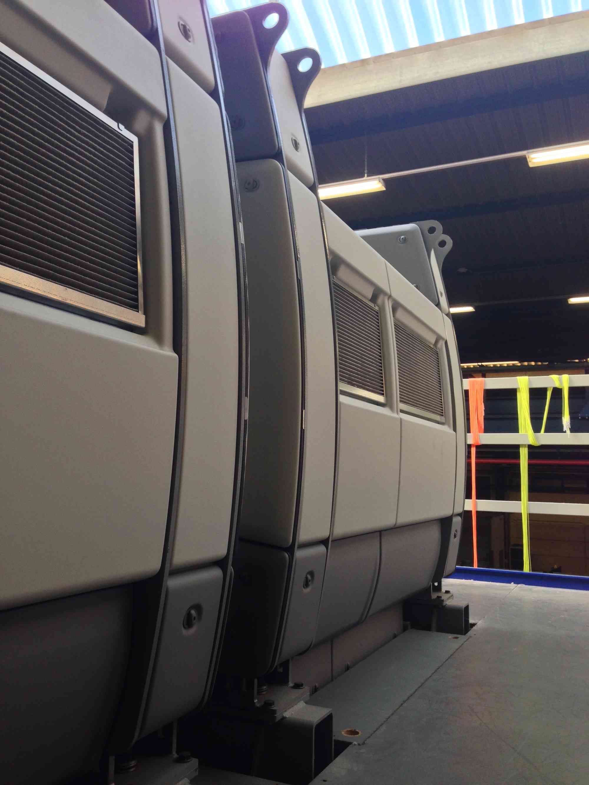 Jaquard machine covers for carpet weaving