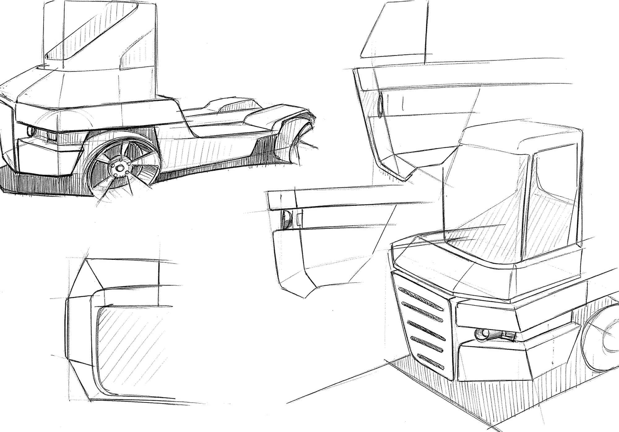 Covers for RoRo tractor cab
