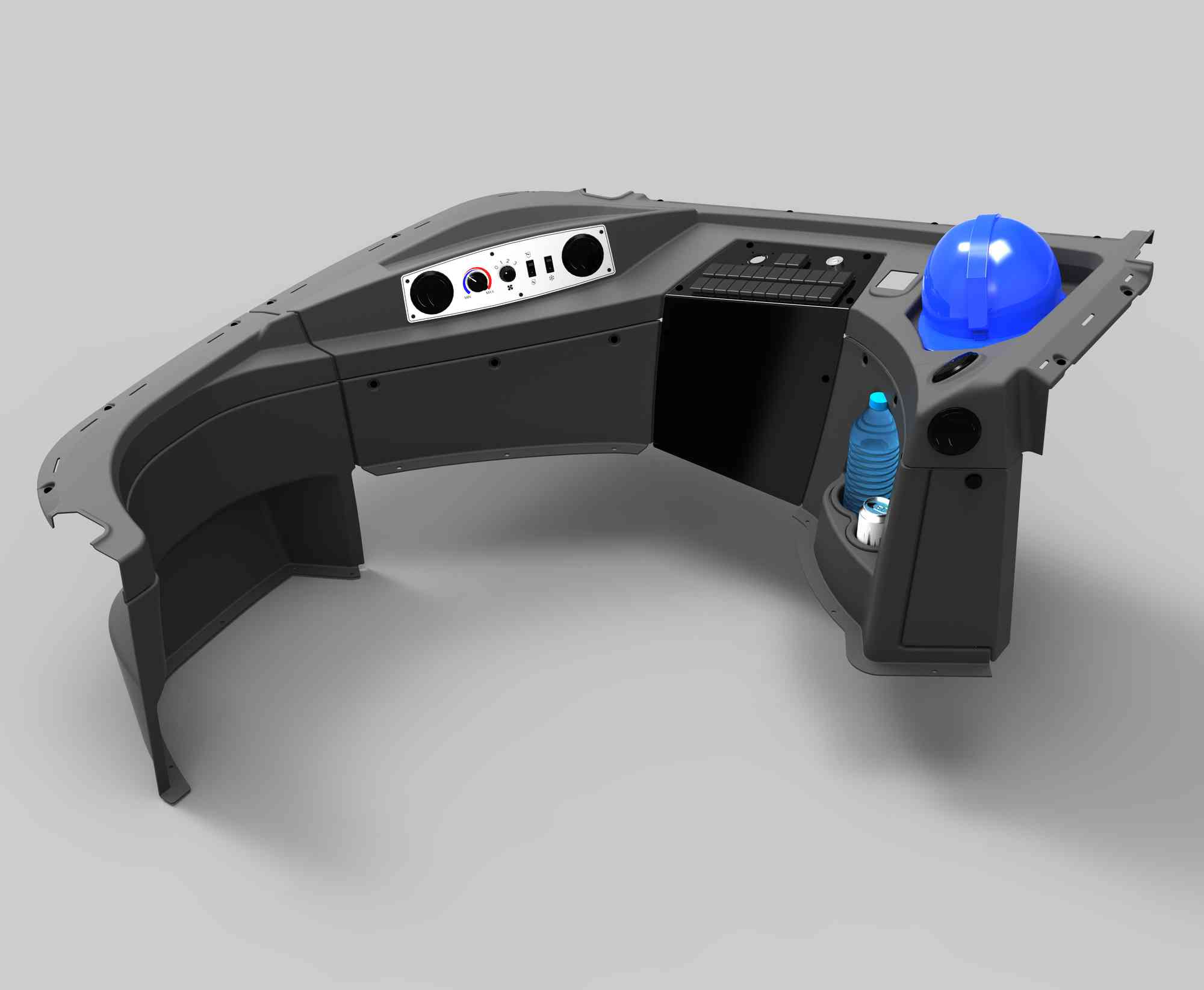 3D onderdelen in ABS (interieur)