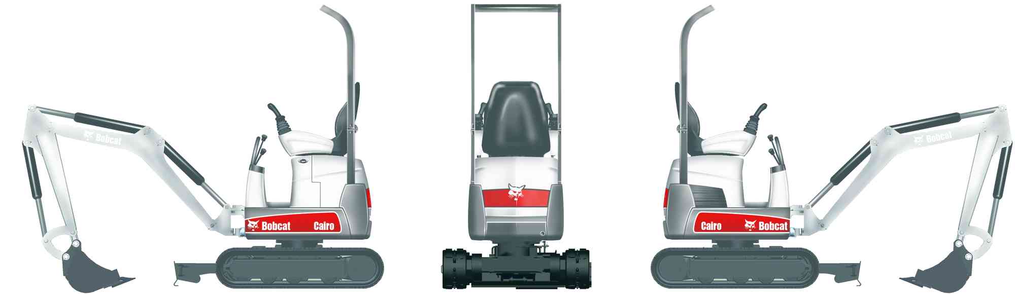 Habillage mini pelleteuse